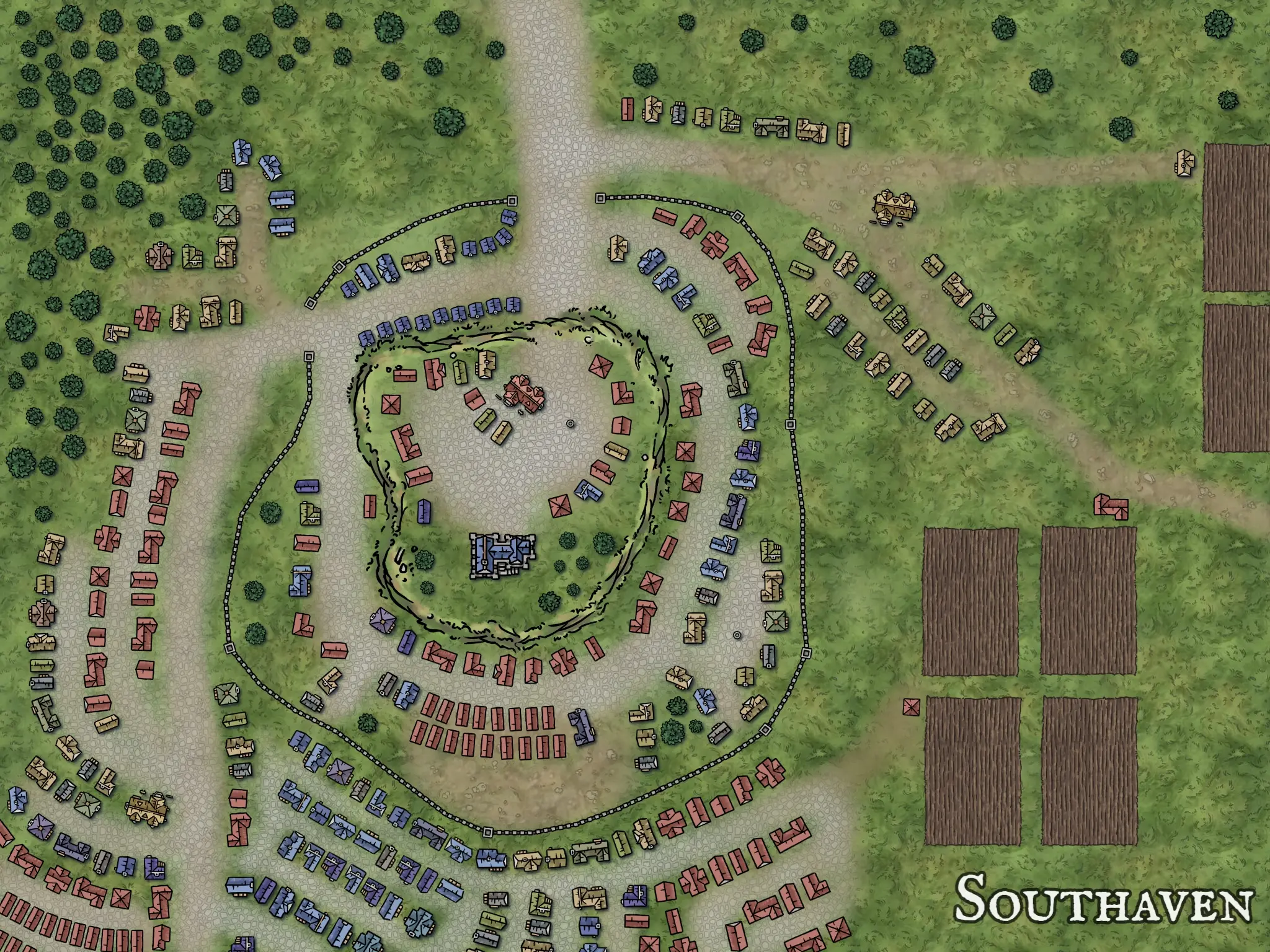 Southaven Map